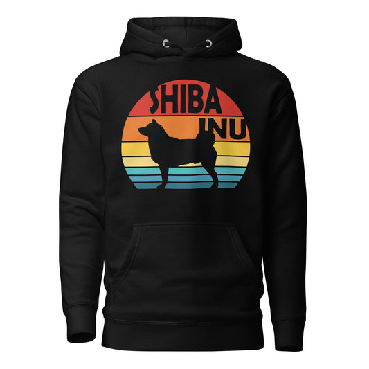 Sunset Shiba Inu Unisex Hoodie