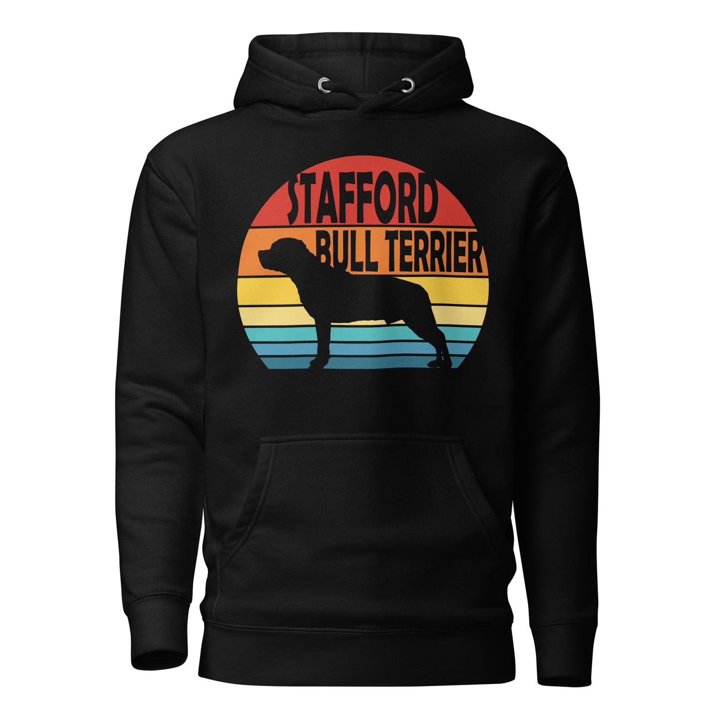 Sunset Stafford Bull Terrier Unisex Hoodie