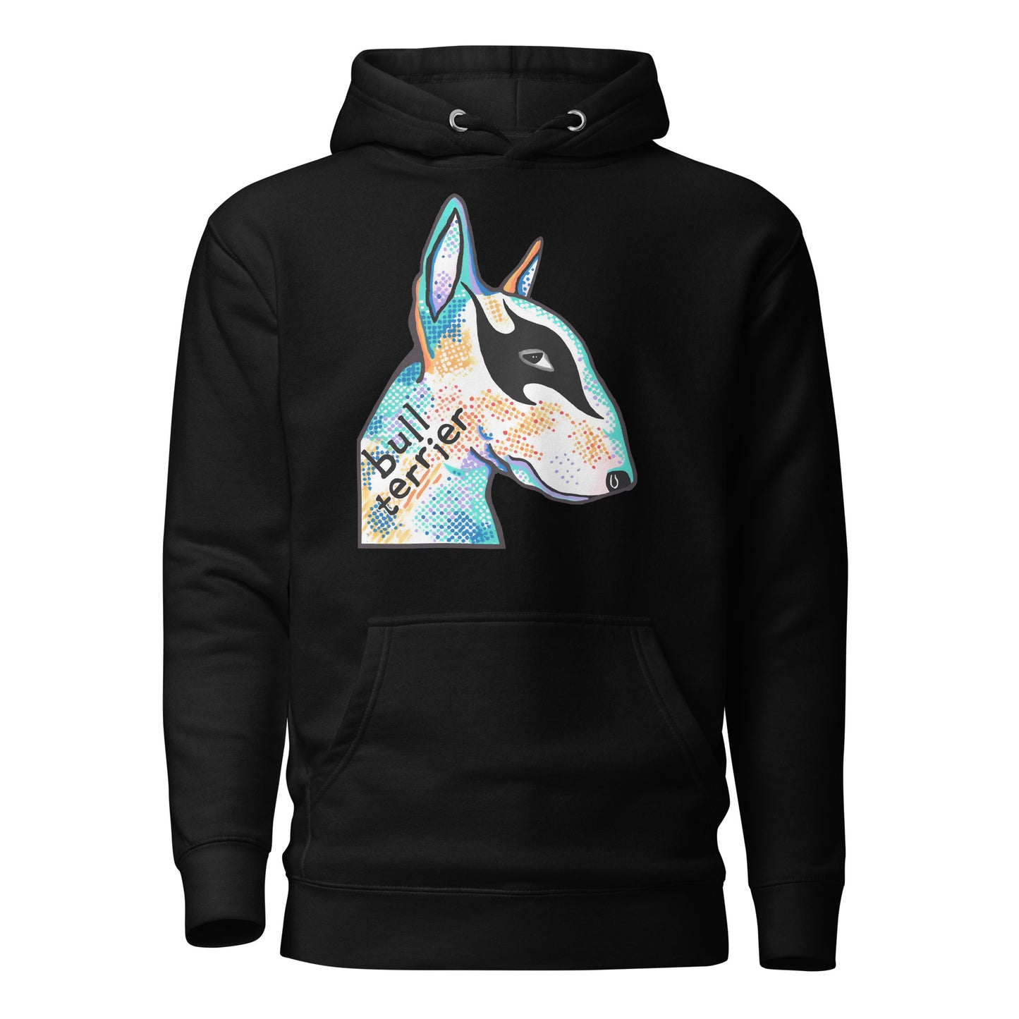 English Bull Terrier Unisex Hoodie by Dog Artistry