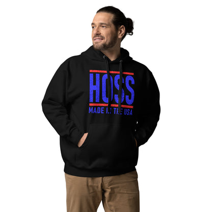 Hoss men's black hoodie sweater