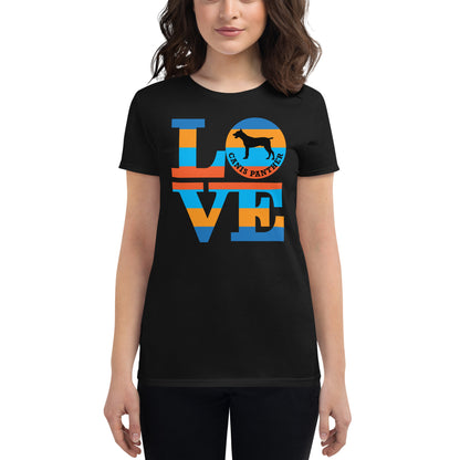 Love Canis Panther Women's short sleeve t-shirt