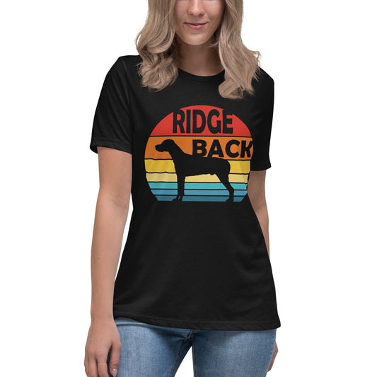 Sunset Ridgeback Women's Relaxed T-Shirt